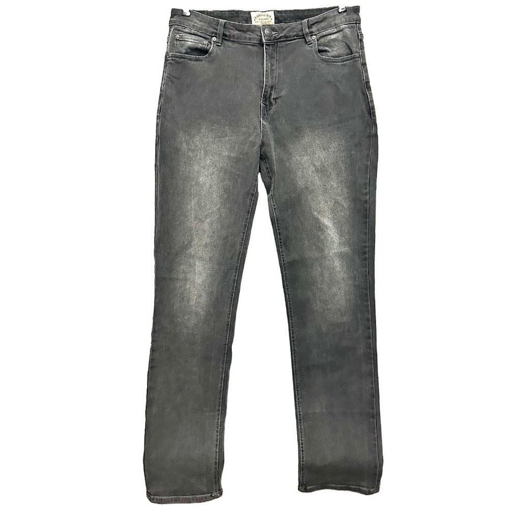 Longjohn & Sons Mens 36X36 Industrial Grey Tall Straight Leg Jeans LM-PJ-10048